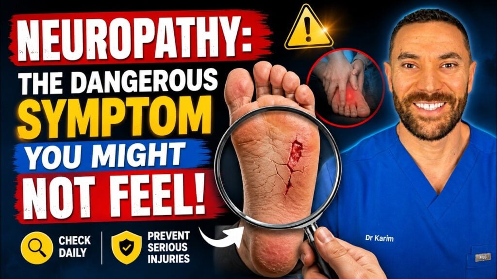 Neuropathy, the dangerous symptom you might not feel, episode cover