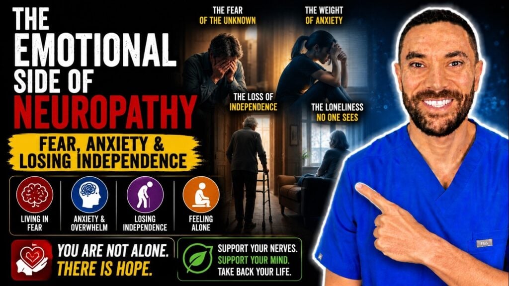 The emotional side of neuropathy, fear and anxiety, episode cover