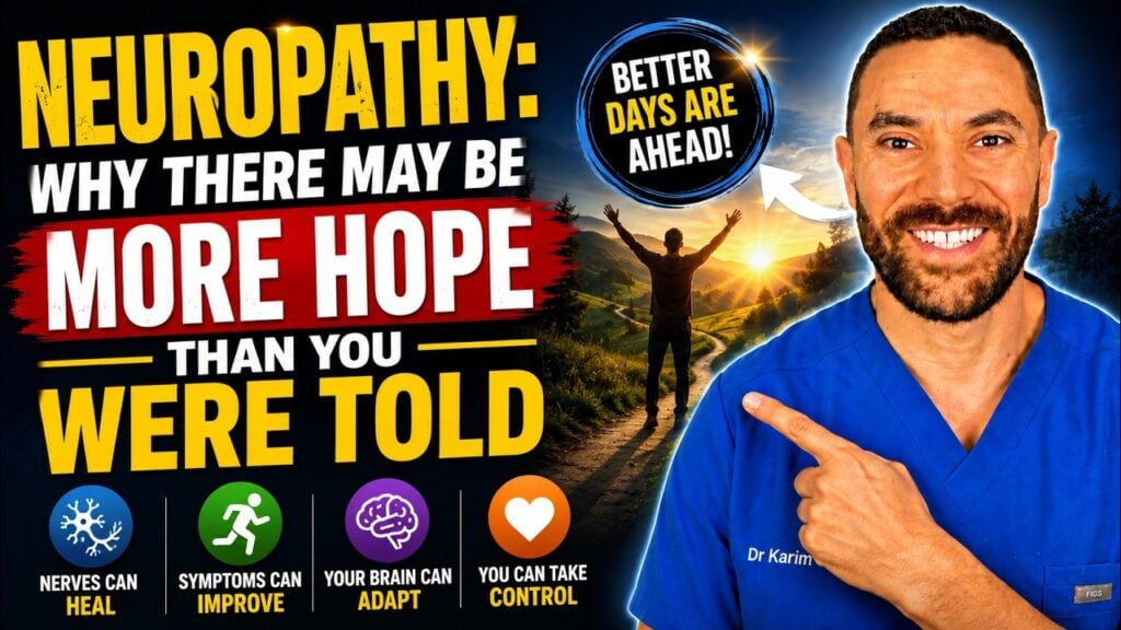 Neuropathy: why there may be more hope than you were told, episode cover with Dr. Mohamed Karim