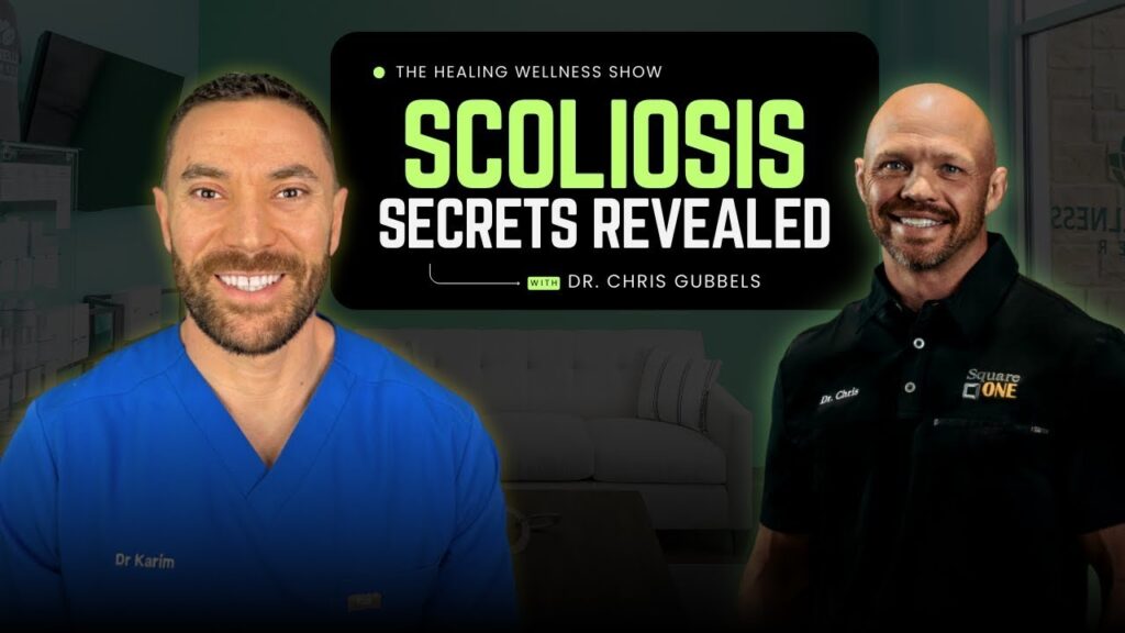 Scoliosis treatment, symptoms and causes with Dr. Chris Gubbels and Dr. Mohamed Karim, episode cover