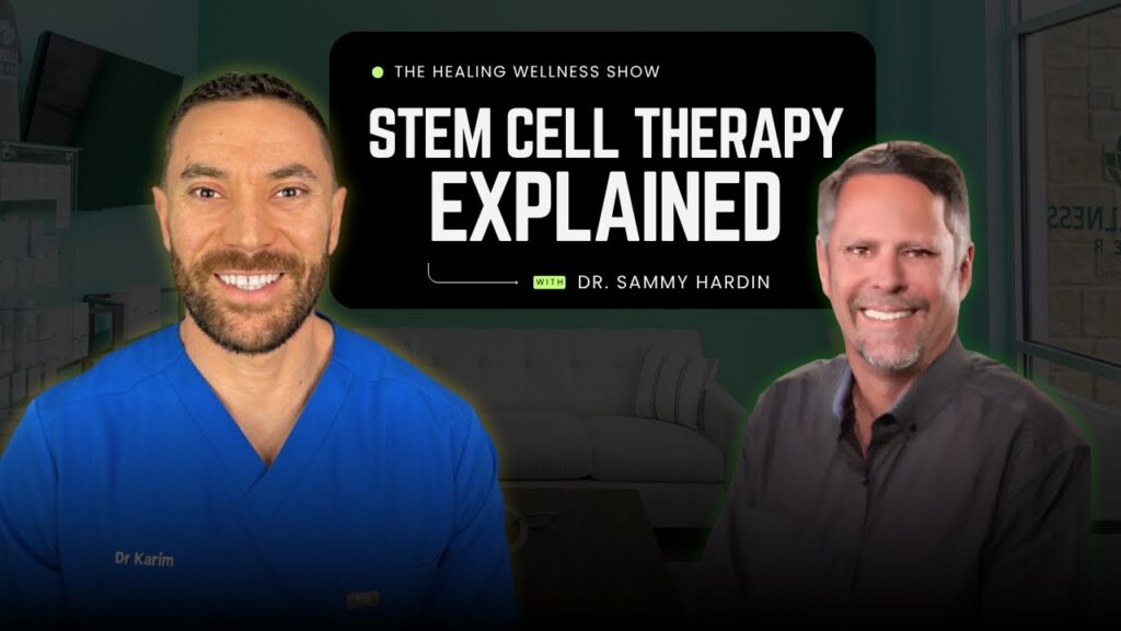 Stem cell therapy explained with Dr. Sammy Harden and Dr. Mohamed Karim, episode cover
