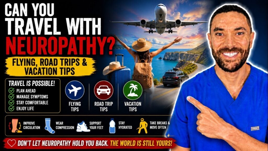 Can you travel with neuropathy, episode cover with Dr. Mohamed Karim
